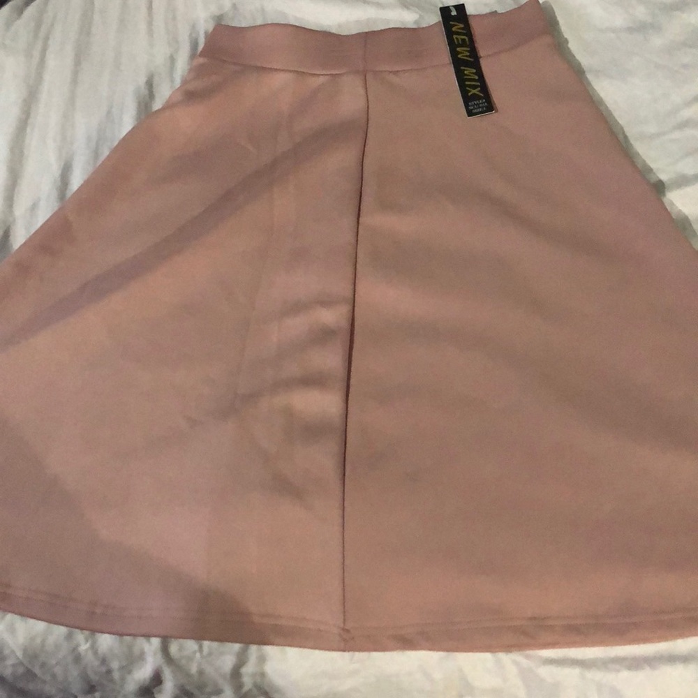 New Mix Rose Skater Skirt